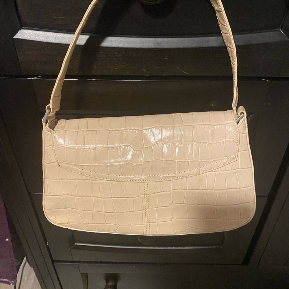 Kenneth Cole snakeskin shoulder bag